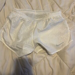 Nike Women's Shimmering White Athletic Shorts